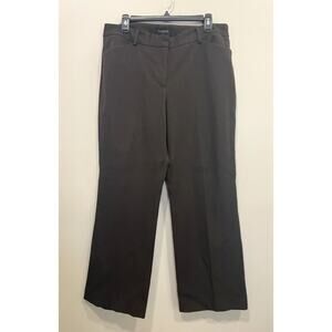 Talbots Curvy Fit Brown Trousers Business Casual Women's Sz 12